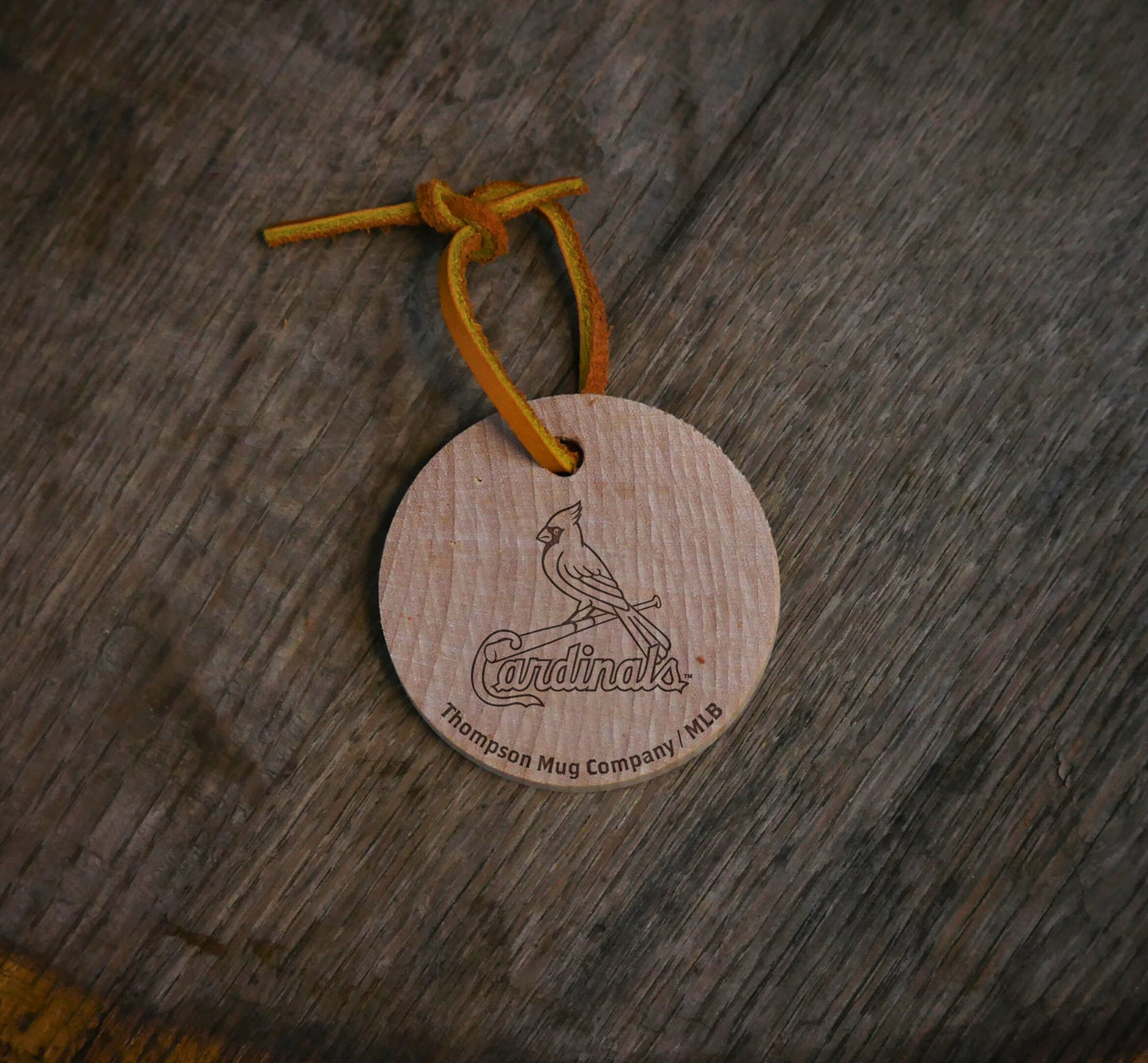 Choose From All 30 MLB Team Bat Slice Ornaments