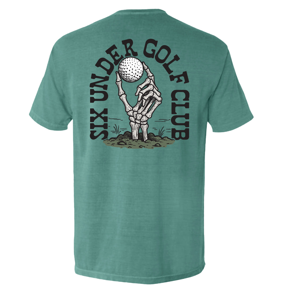 Six Under Golf Club (Back Print)