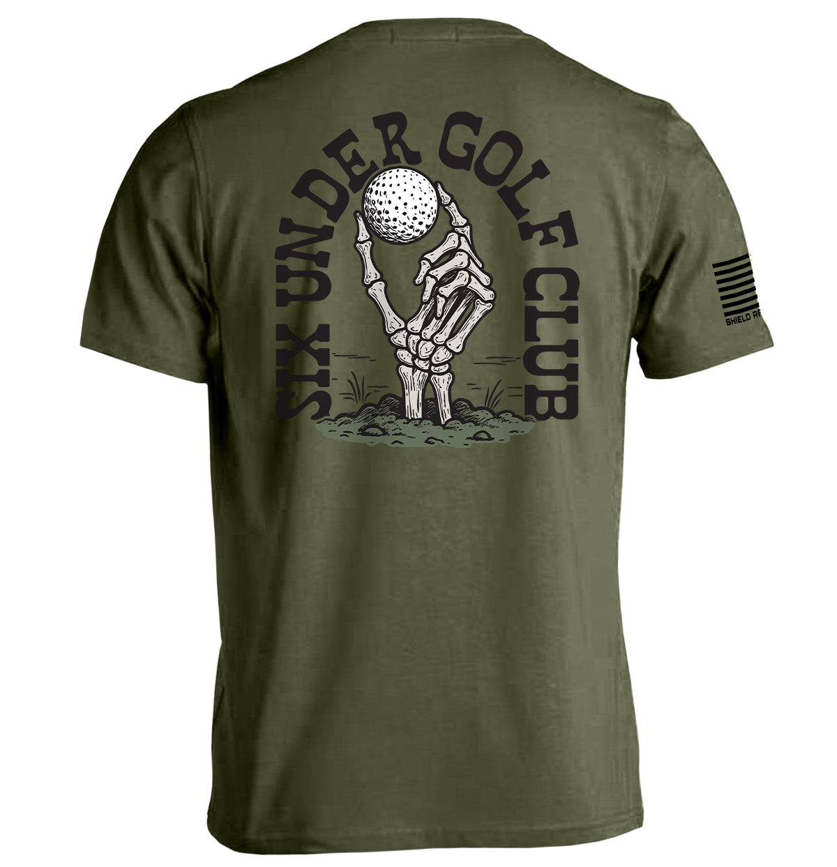 Six Under Golf Club (Back Print)