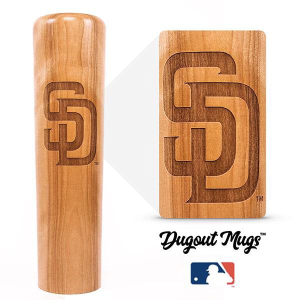 San Diego Padres "SD" Dugout Mug® | Baseball Bat Mug Collective