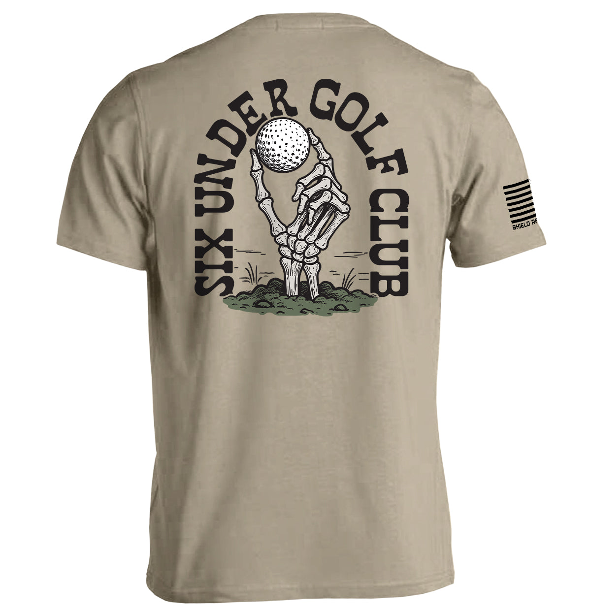 Six Under Golf Club (Back Print)