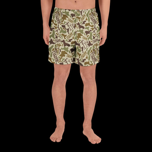 Line Trash Camo drag'n up shorts