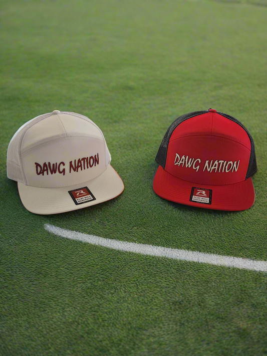 Men's Thomas Strut's Apparel Co. DAWG NATION Hi-Profile Trucker Hat