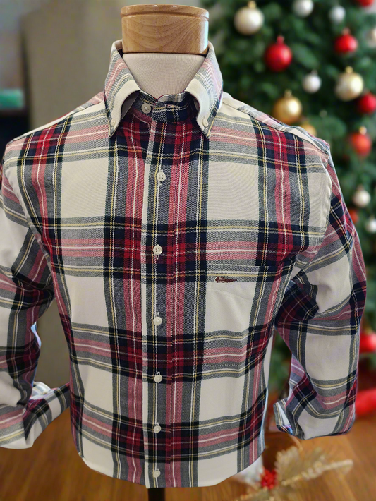 Men's Thomas Strut's Apparel Co. L/S Button Down-Griswald Plaid