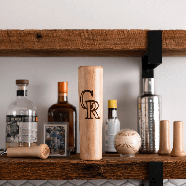 Colorado Rockies "CR" Dugout Mug® | Baseball Bat Mug Collective