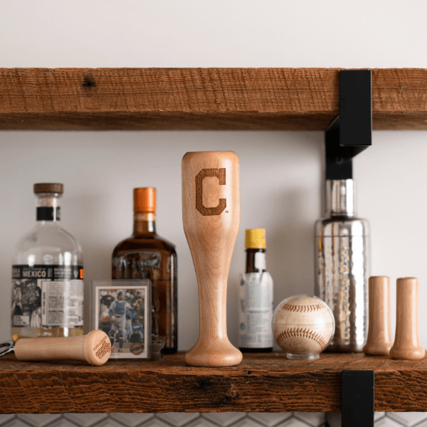 Cleveland Guardians Wined Up® | Baseball Bat Wine Mug