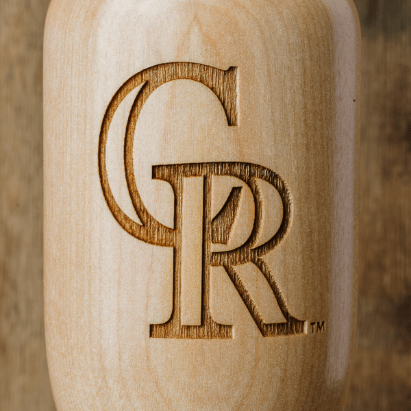 Colorado Rockies "CR" Wined Up® | Baseball Bat Wine Mug