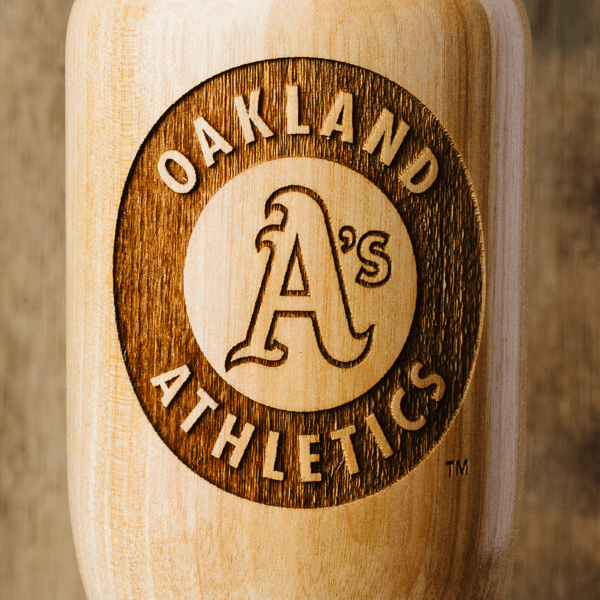 Oakland Athletics Wined Up® | Baseball Bat Wine Mug