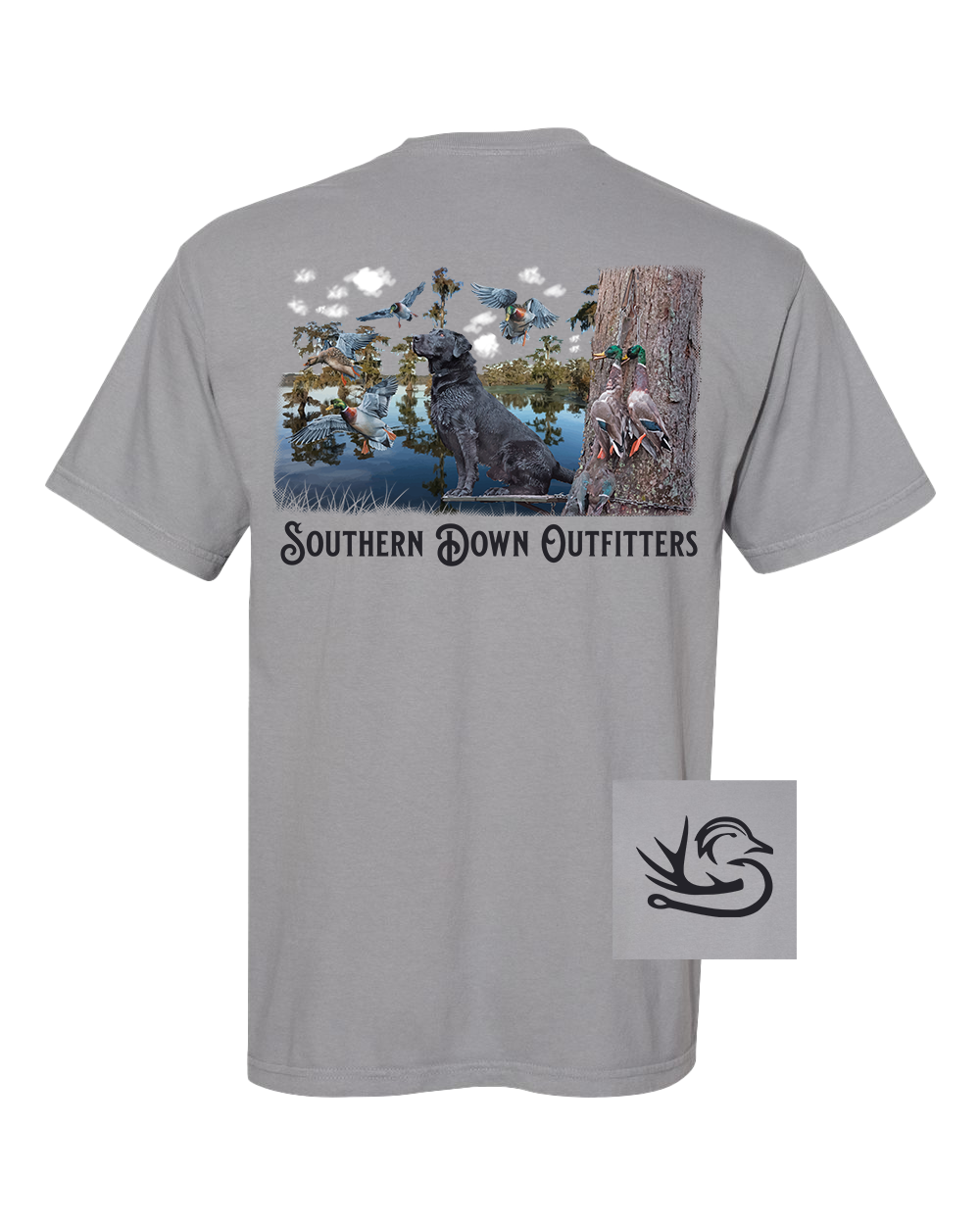 Black Lab Swamp Youth Tee