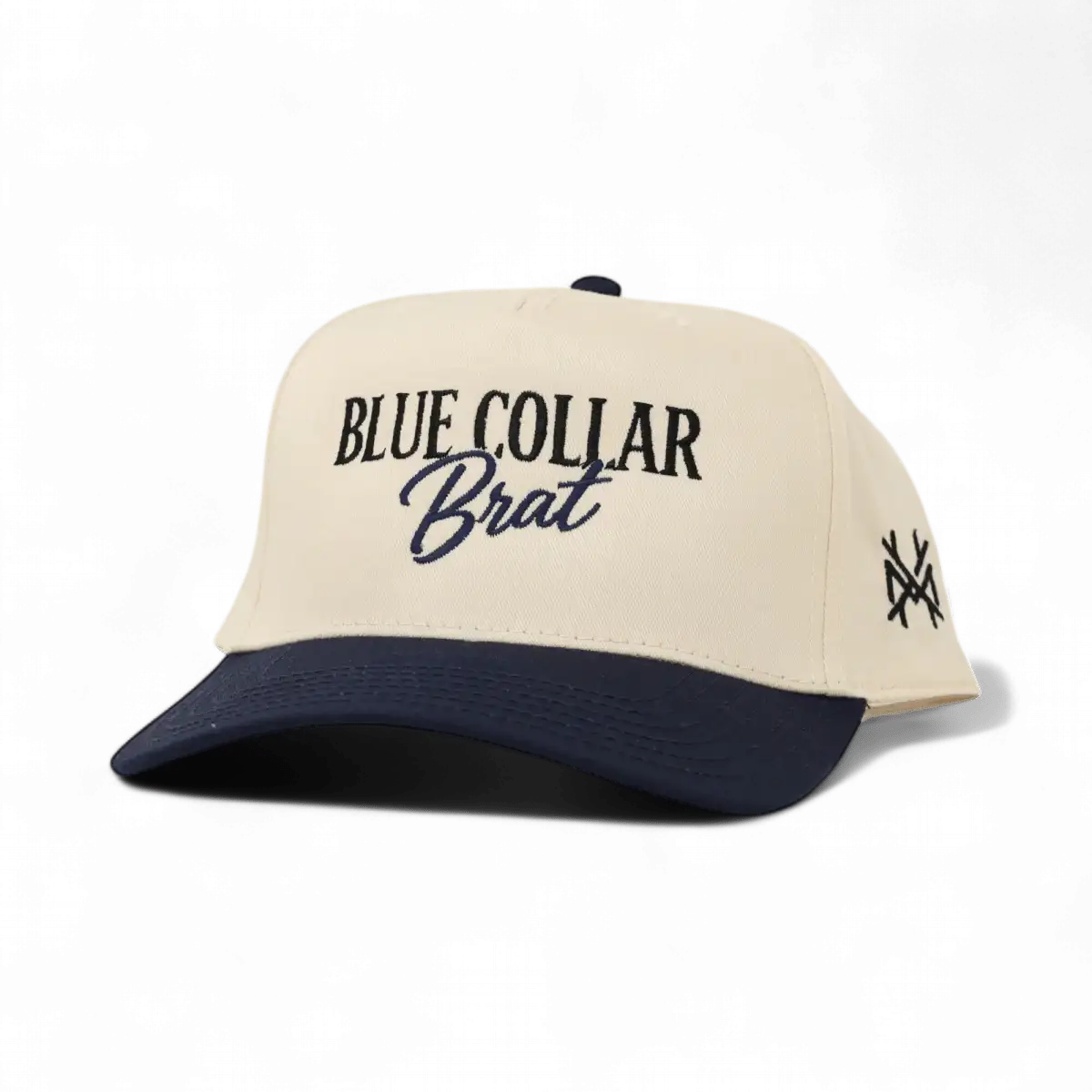 Blue Collar Brat Snapback Hat