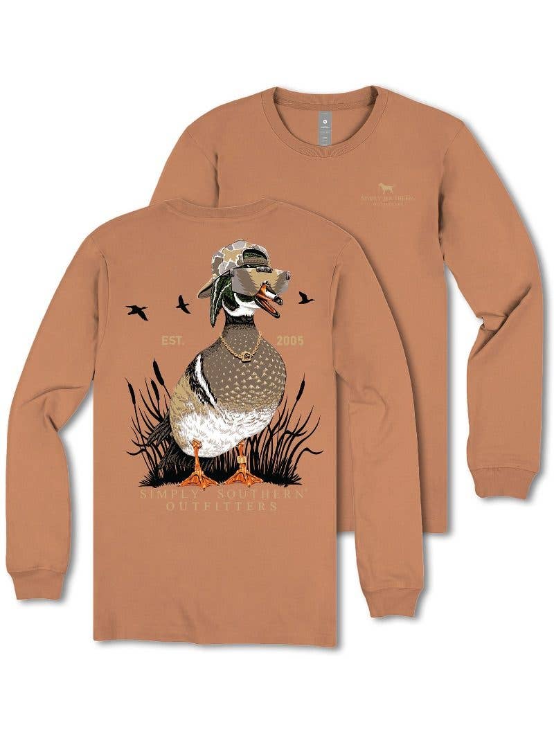 YOUTH-MN-LS-COOLDUCK-CHSTNT