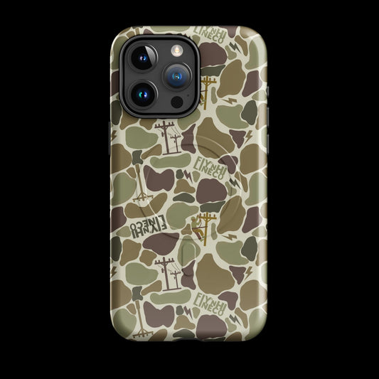 LineTrash Camo iphone case