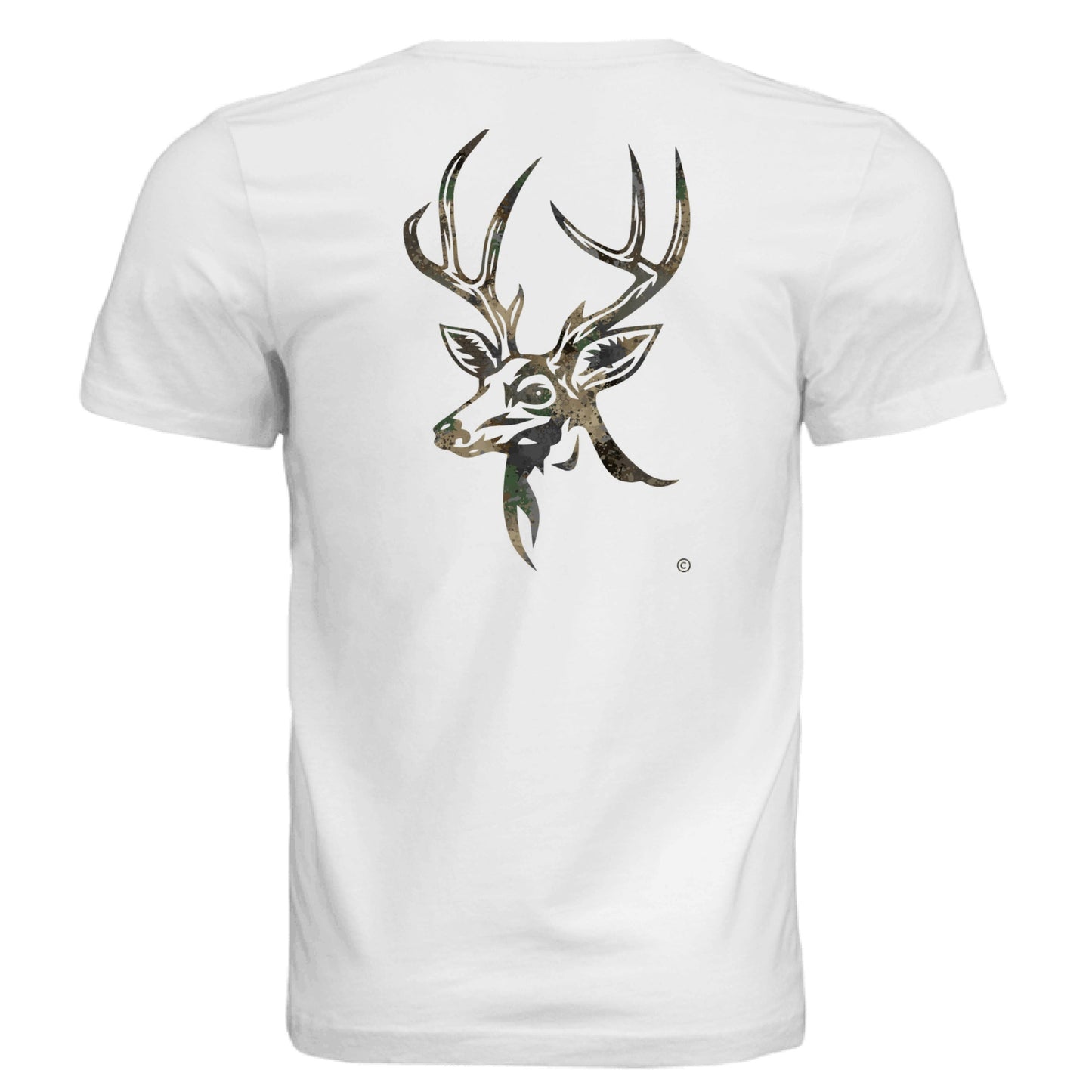 Forest Splash Burst Camo Buck T-Shirt