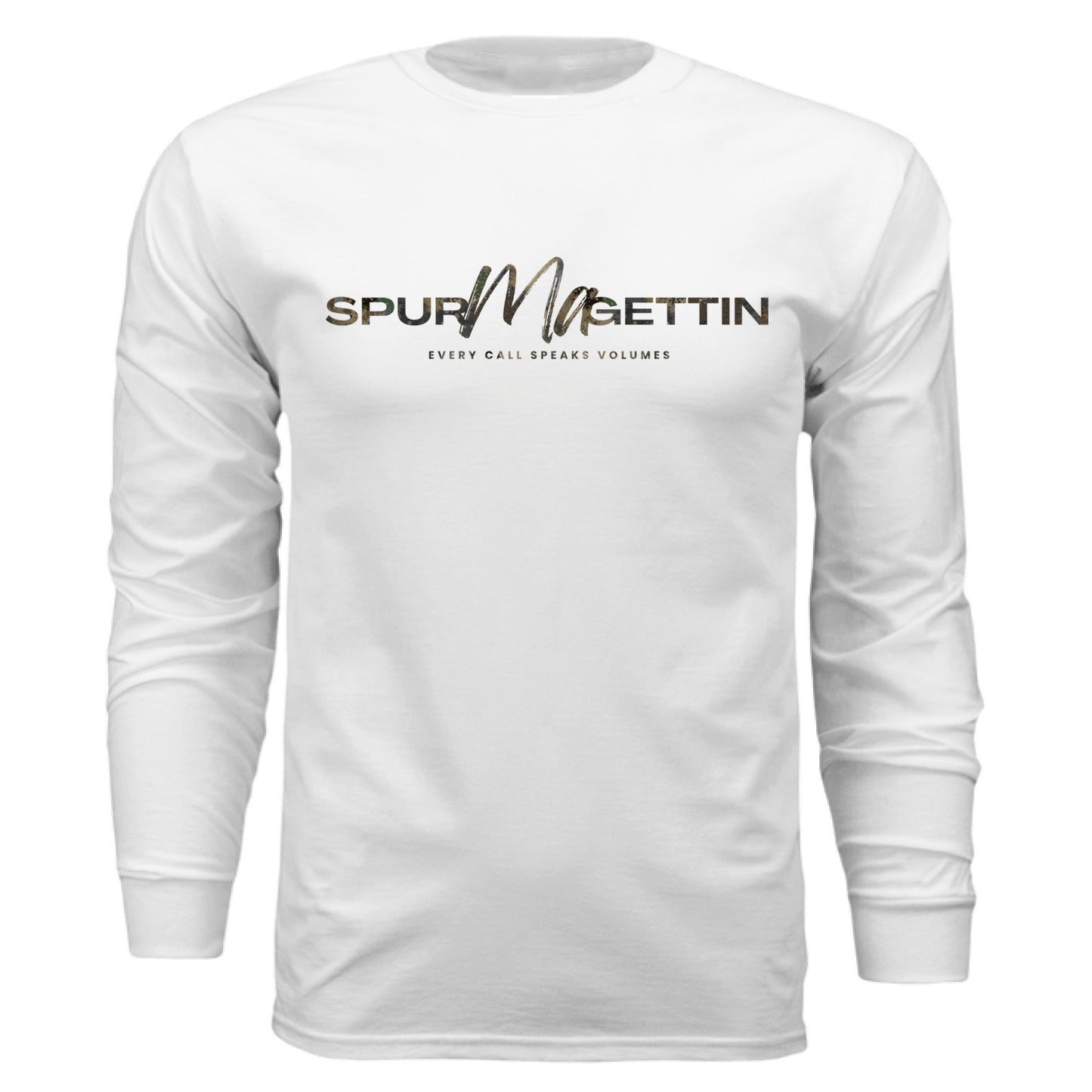 Forest Splash Burst Camo Elk Long Sleeve T-Shirt