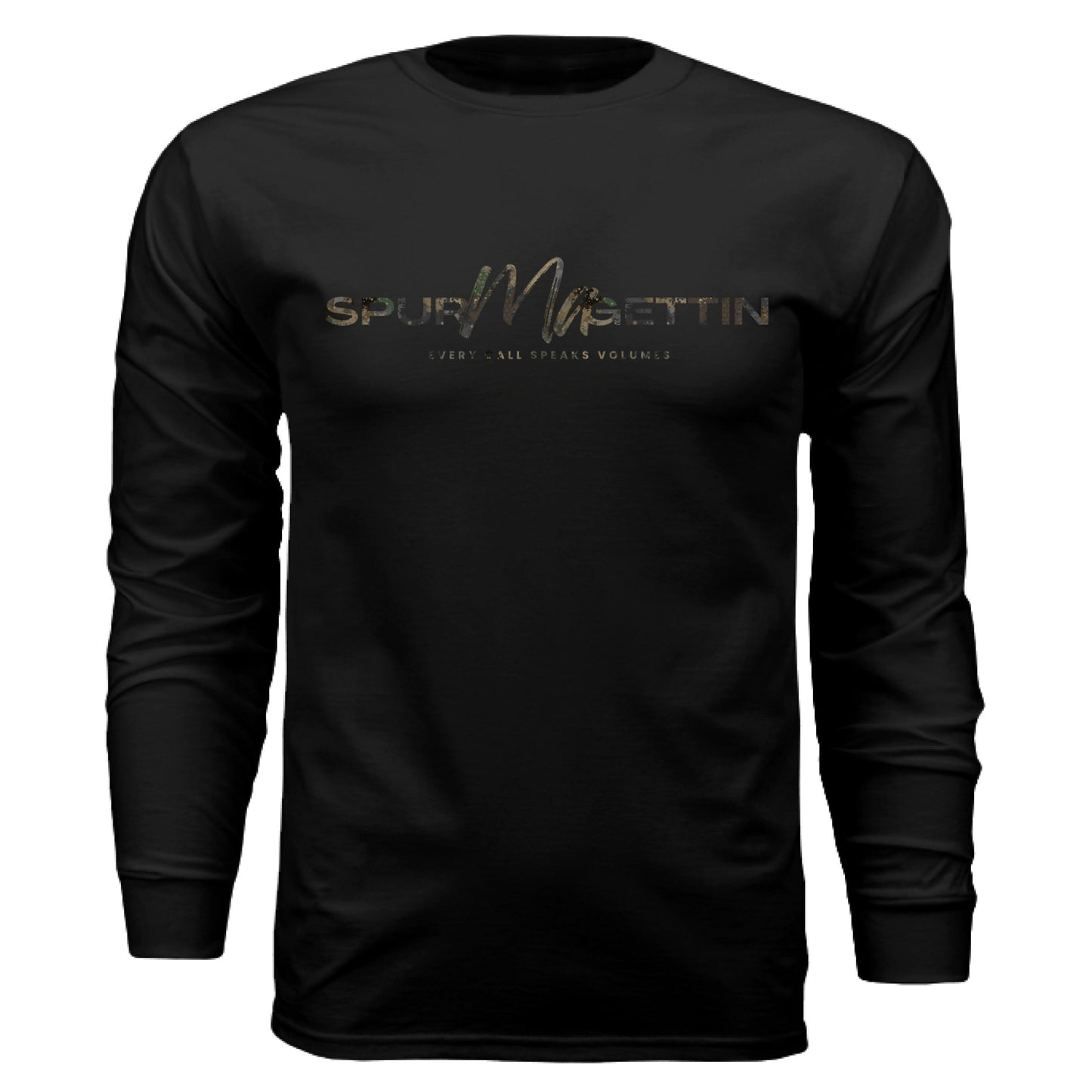 Forest Splash Burst Camo Elk Long Sleeve T-Shirt