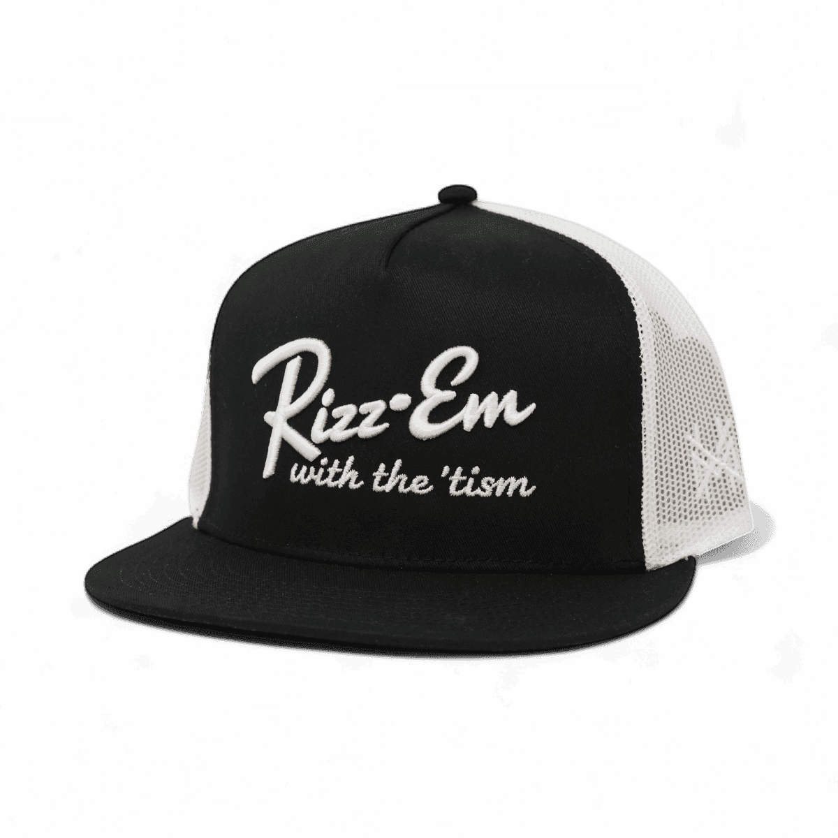 Rizz Em With The Tism Snapback Hat
