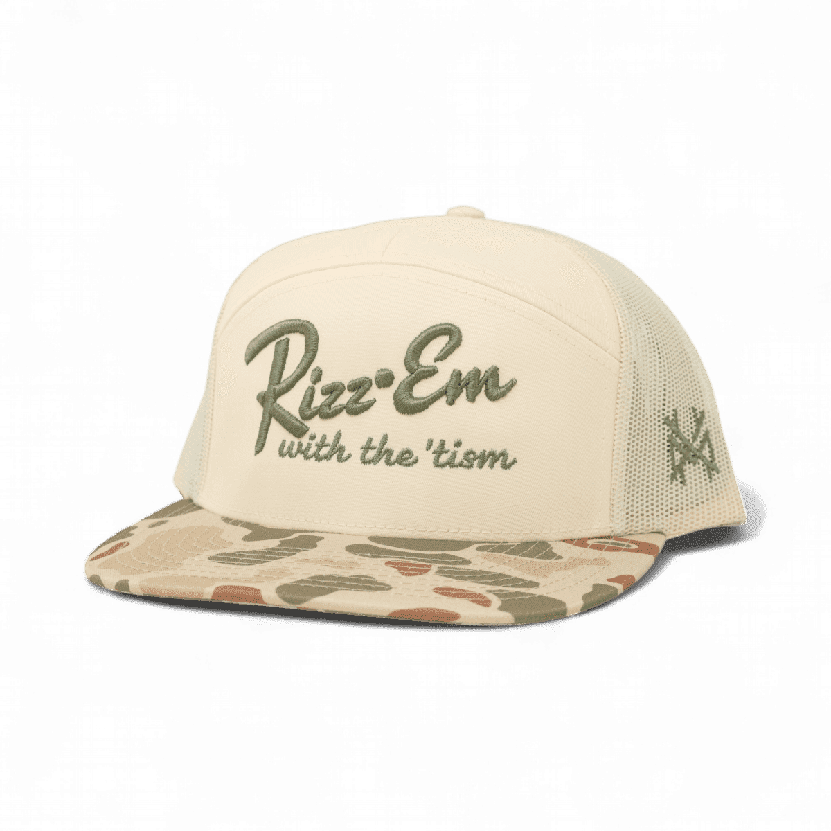 Rizz Em With The Tism Snapback Hat