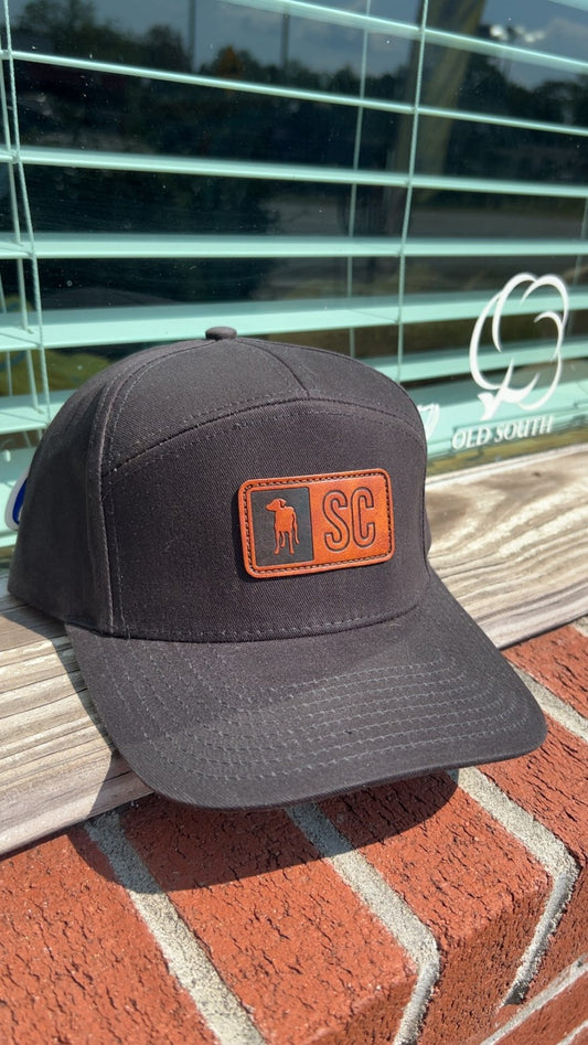 Men's Southern Casanova Tennessee Char Waxed Canvas Hi-Profile Trucker Hat