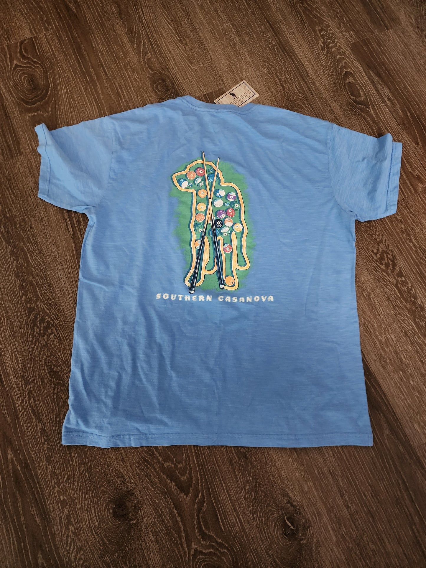 Men's Southern Casanova Billiards Dog S/S Pocket Tee