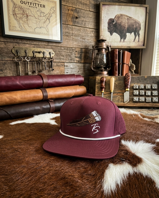Thomas Strut's Feather Cardinal 5-Panel Performance Trucker Hat