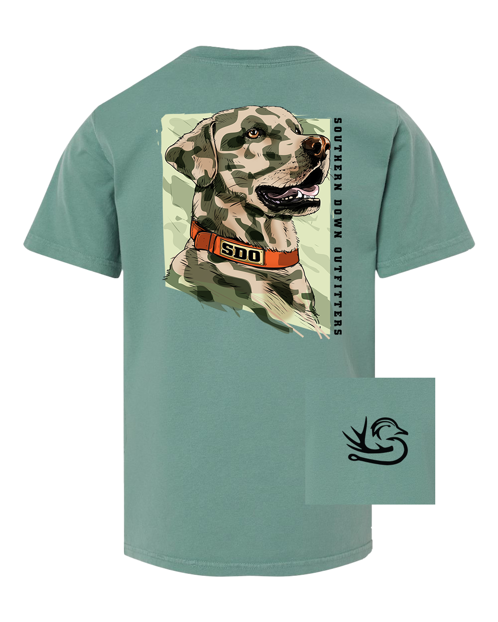 SDO Dog Camo Youth Tee