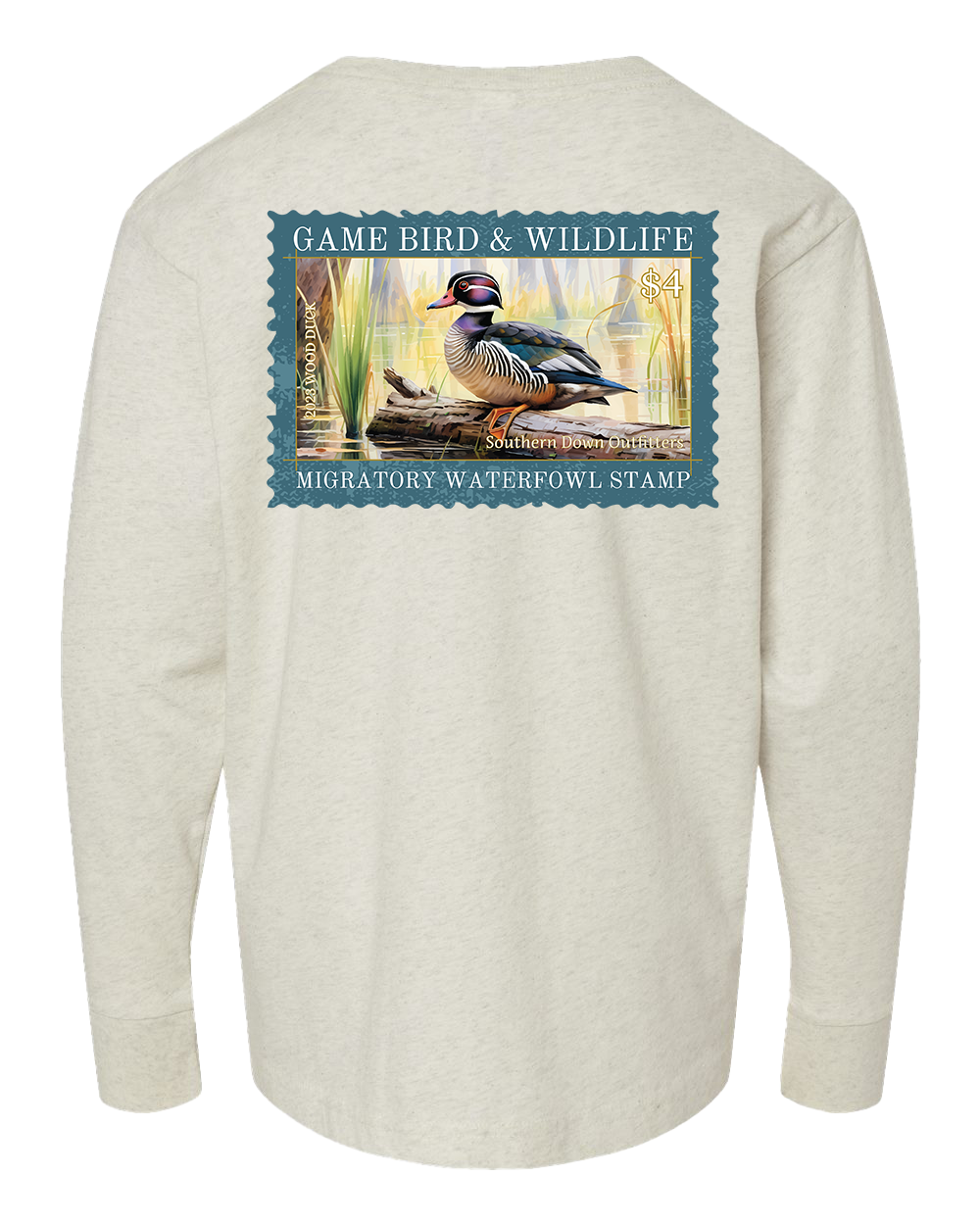 SDO Duck Stamp Toddler Long Sleeve Tee