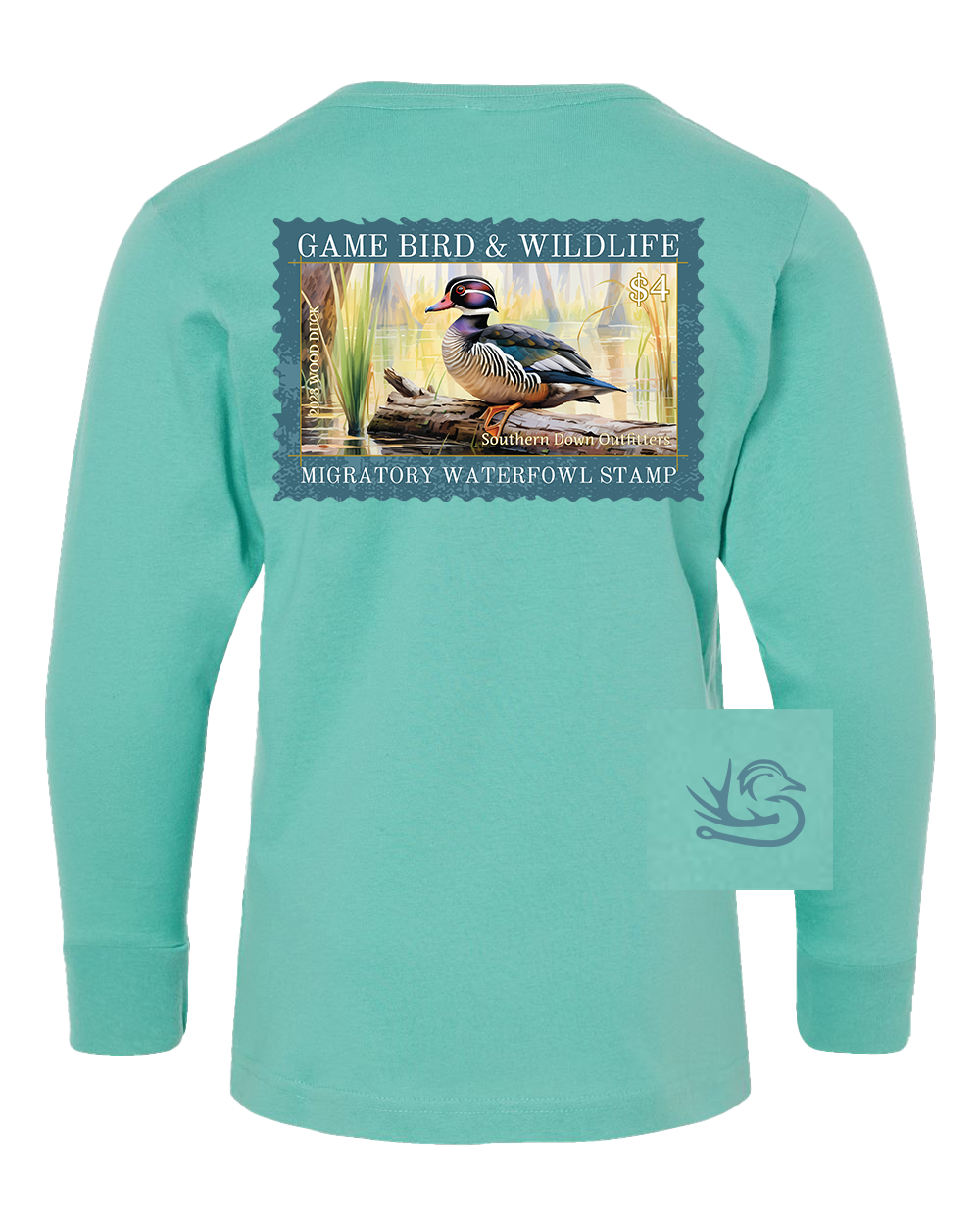 SDO Duck Stamp Toddler Long Sleeve Tee