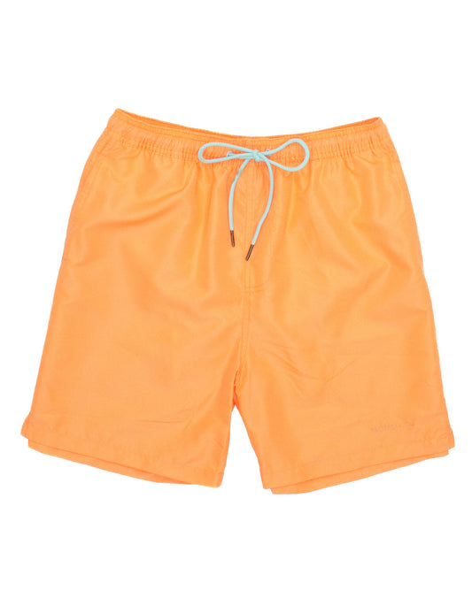 Men's Properly Tied Swim Trunks-Cantaloupe