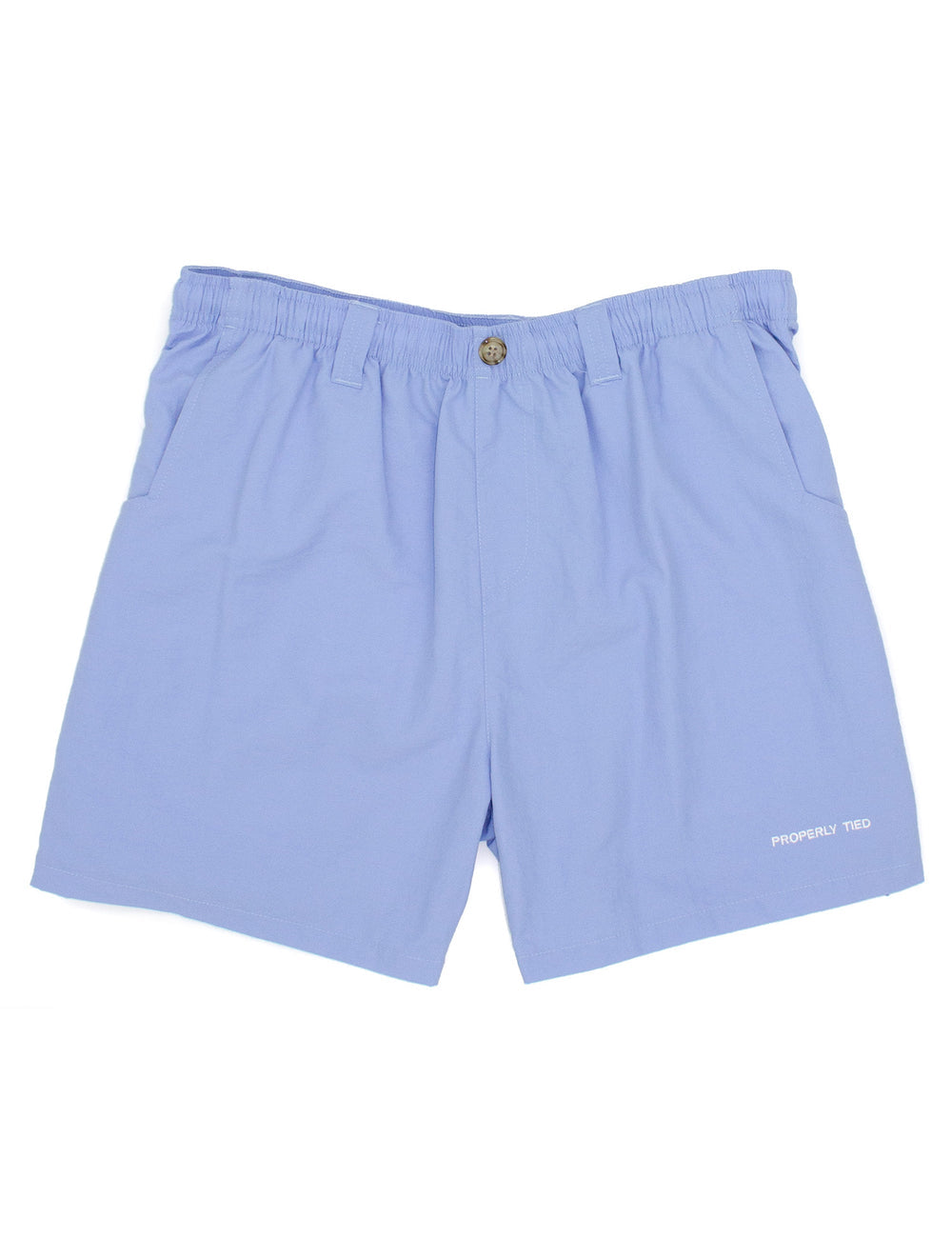 Men's Properly Tied Mallard Shorts-Sky Blue