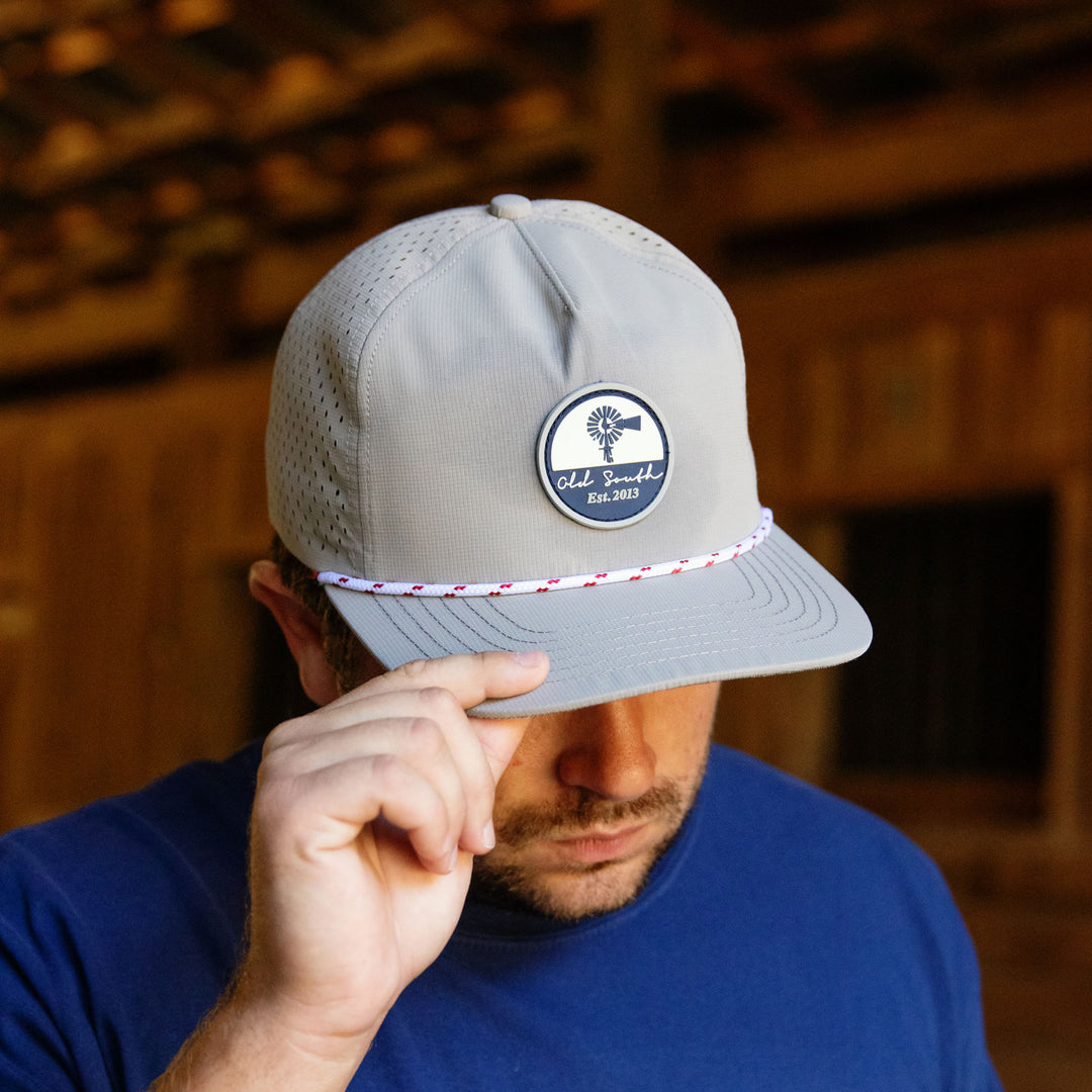 Men's Old South Classic Patch Hydro Rope Hat