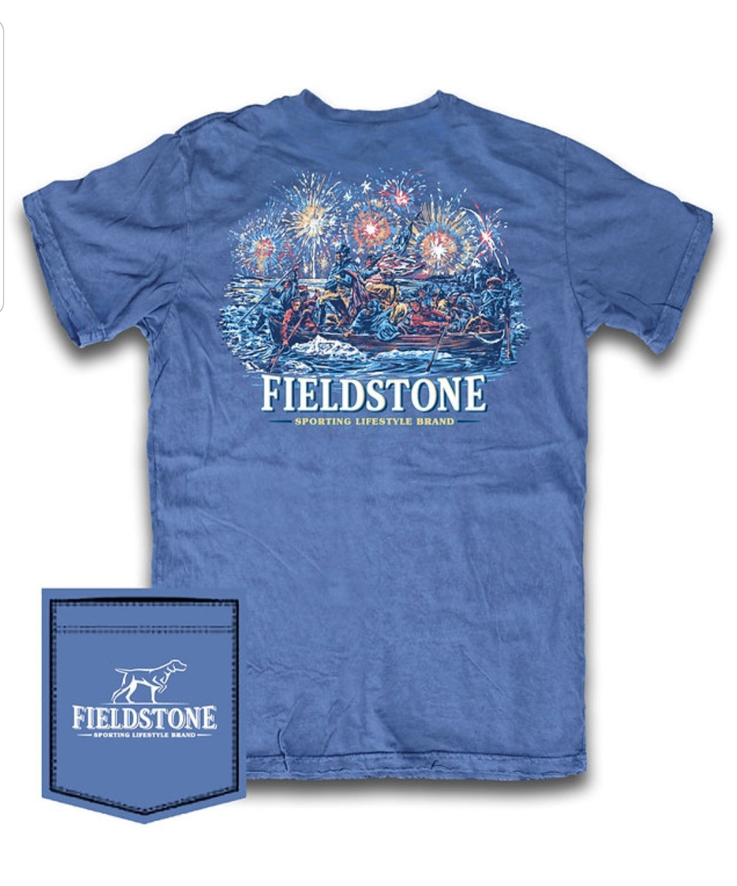 Youth Fieldstone Washington Crossing S/S Tee