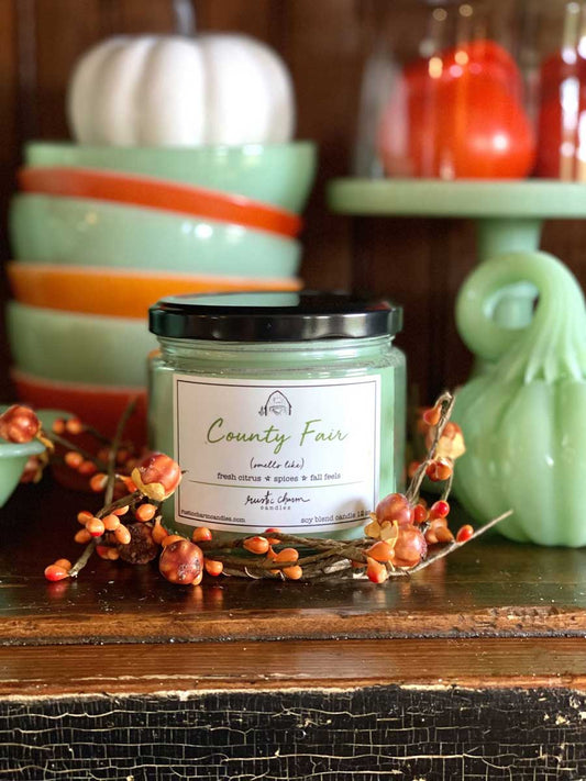 Rustic Charm *FALL* County Fair 12 oz. Soy Candle